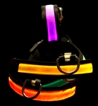 Lichtgevende halsband Wit